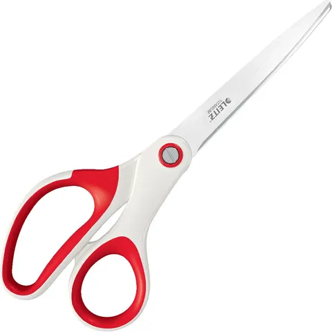 Schaar Leitz WOW 205mm titanium rood – afbeelding 2