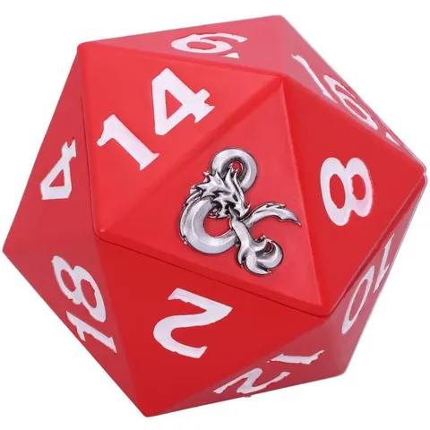Dungeons & Dragons - D20 - beeld - opbergbox (Nemesis Now) – afbeelding 2