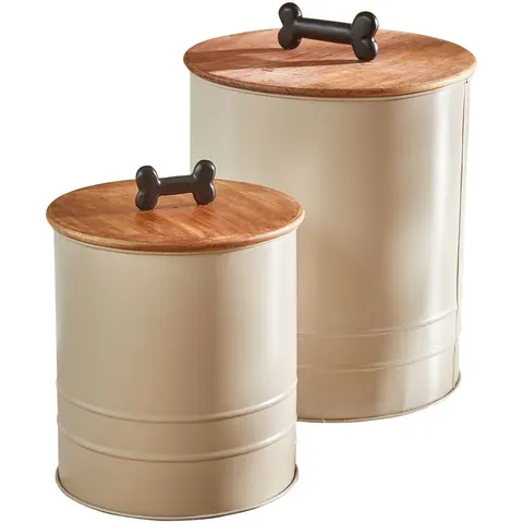 LOBERON Pot set van 2 Esteluna beige – afbeelding 2