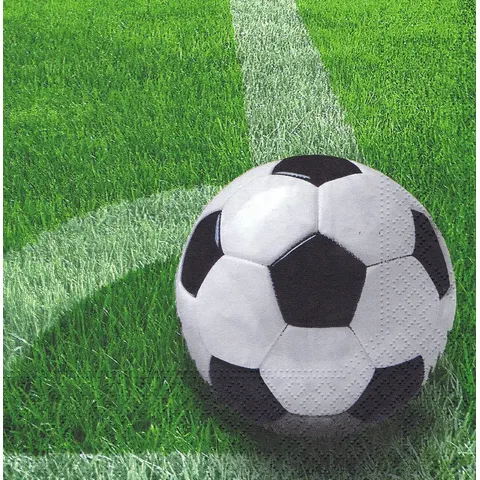 Servetten voetbal - 20 stuks – afbeelding 2