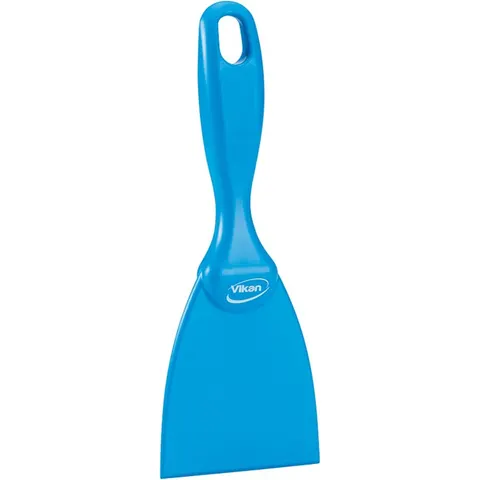 Handschraper Vikan recht 75x210mm blauw – afbeelding 2