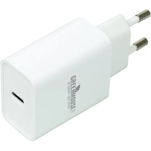 Oplader Green Mouse USB-C 20w 1x wit – afbeelding 2