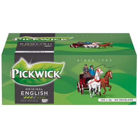 Pickwick Tea English Blend Pot / Pack 100 – afbeelding 2
