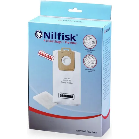 Stofzuigerzak Nilfisk Select 4 stuks – afbeelding 2