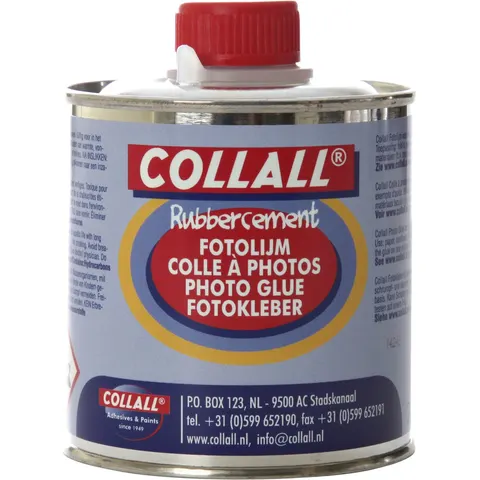 Rubbercement Collall 250ml + kwast – afbeelding 2