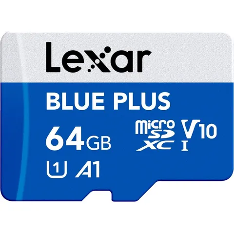 Carte mémoire Micro SD Lexar Blue Plus - 64Go #2POURCENT – image 2