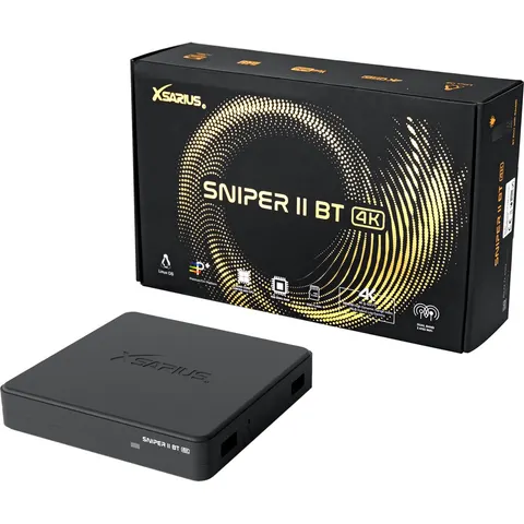 XSARIUS - Sniper 2 BT 4K UHD Linux OTT Mediastreamer – afbeelding 2