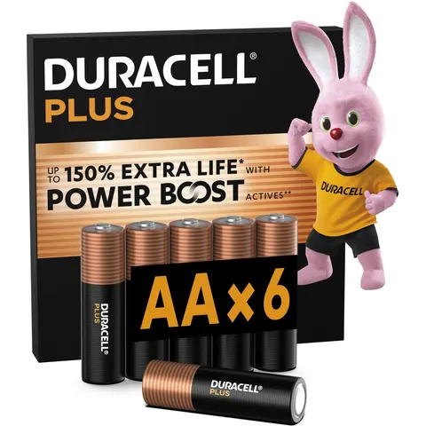 Batterij Duracell Plus Powerboost 6x AA – afbeelding 2
