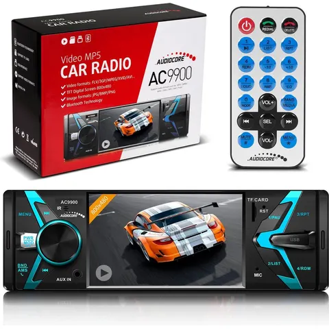 Autoradio met scherm Bluetooth USB SD Hands-free kit – afbeelding 2