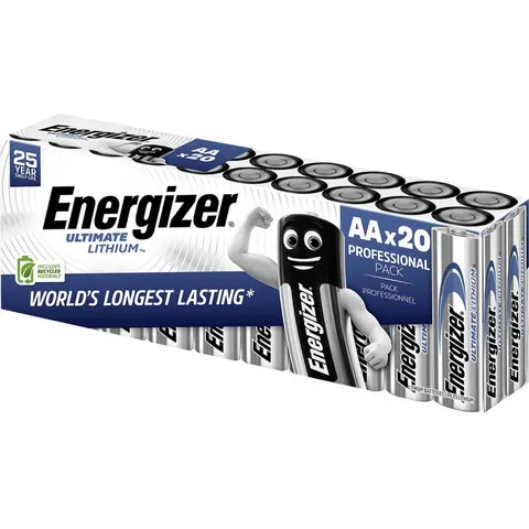 Energizer Ultimate Lithium – AA – 20 stuks – afbeelding 2