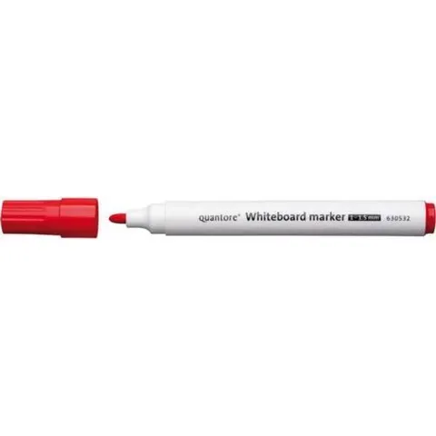 Whiteboardstift Quantore Rond 1 1 5mm Rood – afbeelding 2