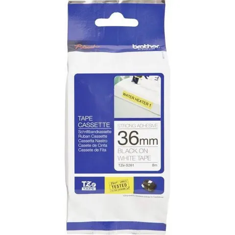 Brother TZeS261 labelprinter-tape TZ – afbeelding 2
