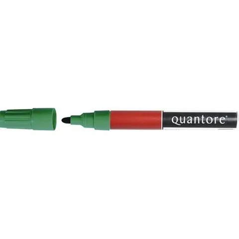 Permanent marker Quantore rond 1-1.5mm groen – afbeelding 2