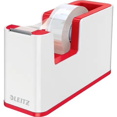 Plakbandhouder Leitz WOW wit/rood – afbeelding 2
