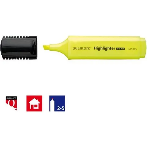 Markeerstift Quantore geel – afbeelding 2