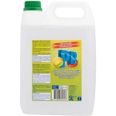 Schoonmaakazijn PB 5liter – afbeelding 2