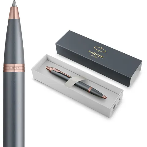 Balpen Parker IM Finish Touch Slate medium – afbeelding 2