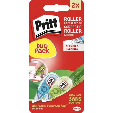 Correctieroller Pritt Micro Flex 5mmx6m blister 2e halve prijs – afbeelding 2
