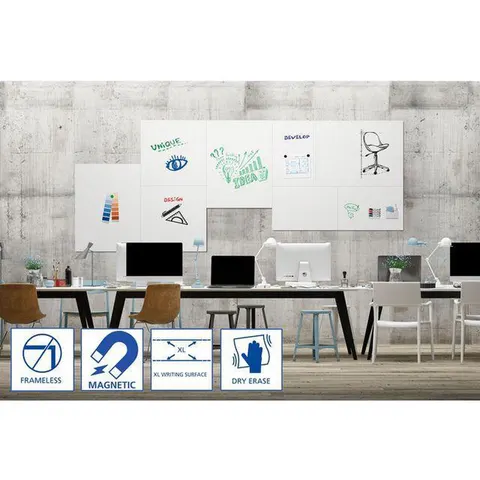 Whiteboard Legamaster Board-Up 75x100cm – afbeelding 2