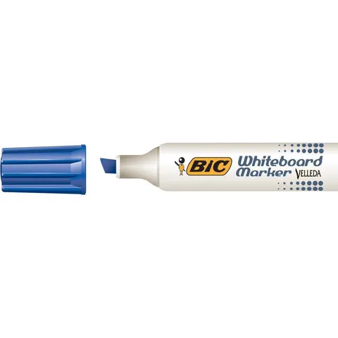 Whiteboardmarker Bic Velleda 1781 schuin large blauw – afbeelding 2
