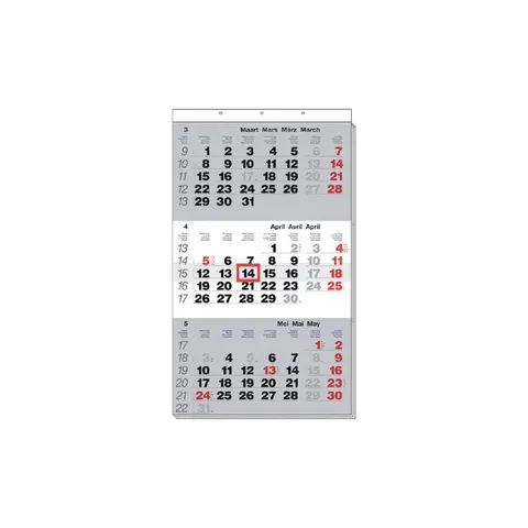3-Maandskalender 2027 INNI Manager – afbeelding 2