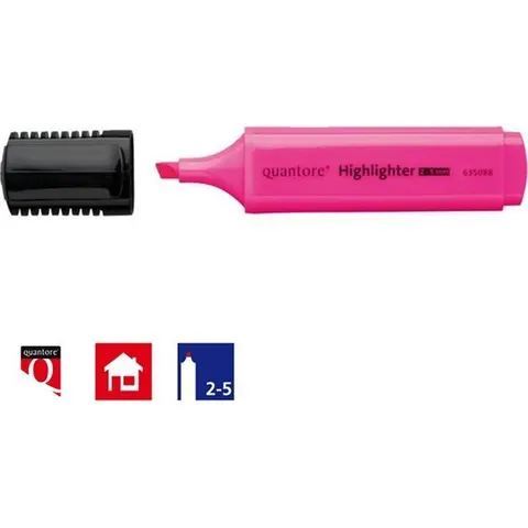 Markeerstift Quantore roze – afbeelding 2