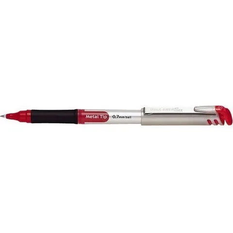 Rollerpen Pentel BL17 Energel medium rood – afbeelding 2