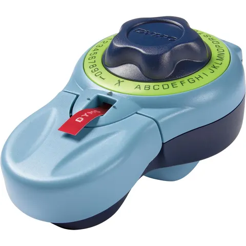 Lettertang Dymo Junior embossing blauw – afbeelding 2