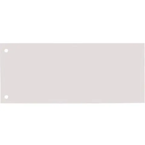 Scheidingsstrook Qbasic 225x120mm 50 stuks wit – afbeelding 2