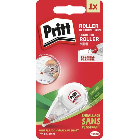 Correctieroller Pritt Mini Flex 4.2mmx7m op blister – afbeelding 2