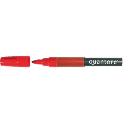 Permanent marker Quantore rond 1-1.5mm rood – afbeelding 2