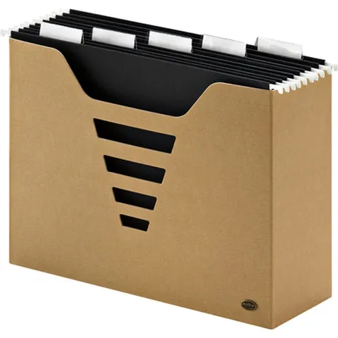 Hangmappenbox Kraft Line A4 + 5 hangmappen – afbeelding 2