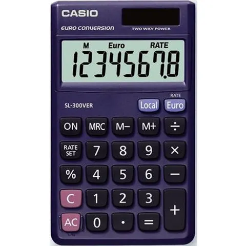 Rekenmachine Casio SL-300VERA – afbeelding 2
