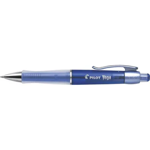 Balpen PILOT Vega medium transparant blauw – afbeelding 2