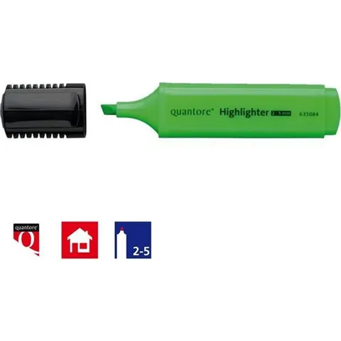 Markeerstift Quantore groen – afbeelding 2