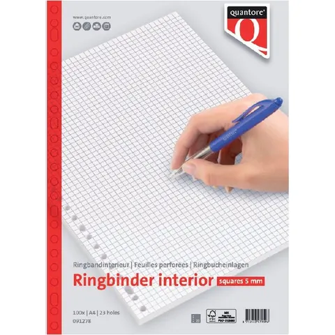 Interieur Quantore A4 23R 70GRAM Ruit 5MM – afbeelding 2