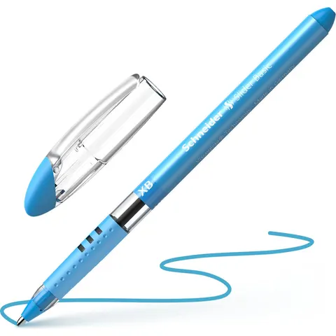 Rollerpen Schneider Slider basic extra breed lichtblauw – afbeelding 2