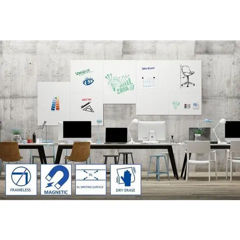 Whiteboard Legamaster Board-Up 75x50cm – afbeelding 2