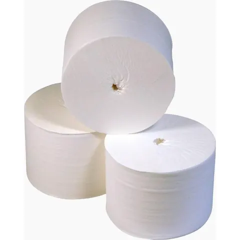 Toiletpapier Coreless 2-laags 104m wit – afbeelding 2
