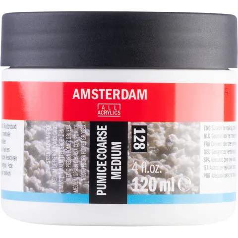 Medium Amsterdam Mini 128 puimsteen grof 120ml – afbeelding 2