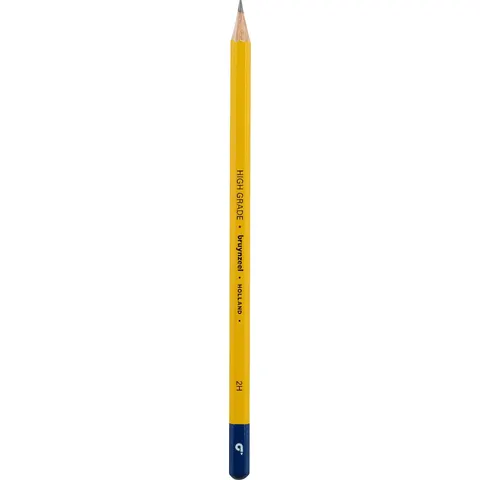 Potlood Bruynzeel Burotek 6B – afbeelding 2