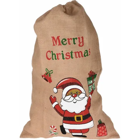 Kerstman zak - 60x90cm – afbeelding 3