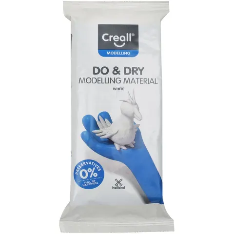 Klei Creall do & dry airdrying wit 500gr – afbeelding 2