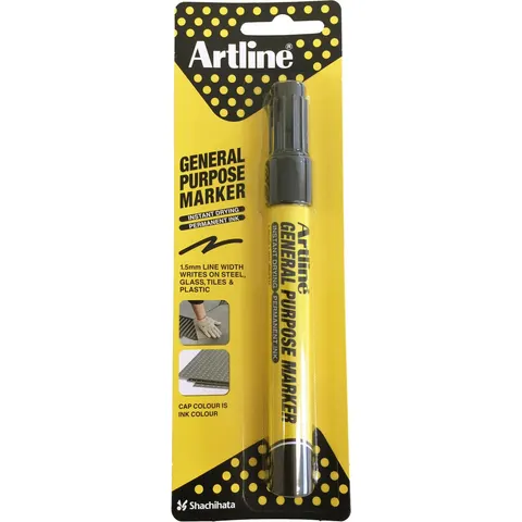 Viltstift Artline General purpose zwart – afbeelding 2