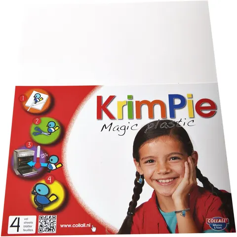 Krimpievel Collall Magic Plastic wit set à 4 vel – afbeelding 2