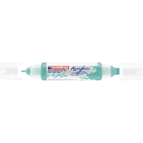 Acrylmarker edding e-5400 3D double liner opulent turquoise – afbeelding 2