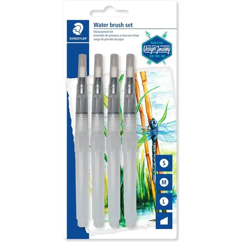 Waterbrushstift Staedtler set à 4 breedtes – afbeelding 2