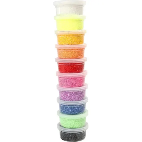 Klei Foam Clay basic 10 x 35gr 10 kleuren – afbeelding 2