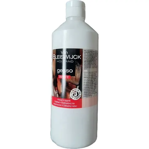 Van Bleiswijck Gesso wit 500 ml – afbeelding 2