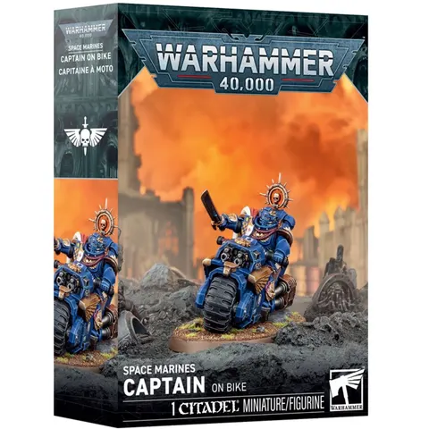 Space Marines Captain on Bike – afbeelding 2